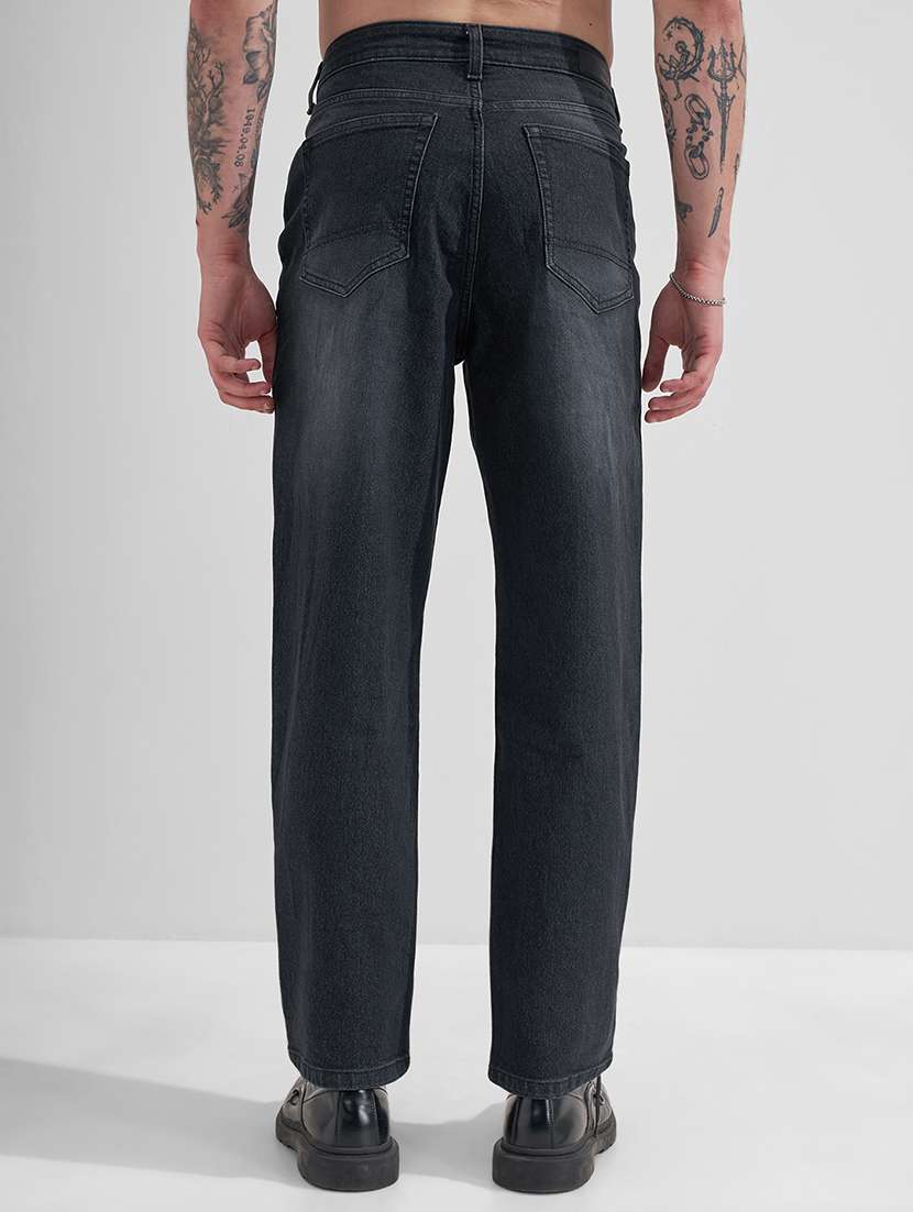 men black cotton jean - 22462962 -  Standard Image - 3