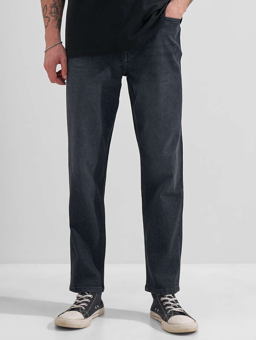 men black cotton jean