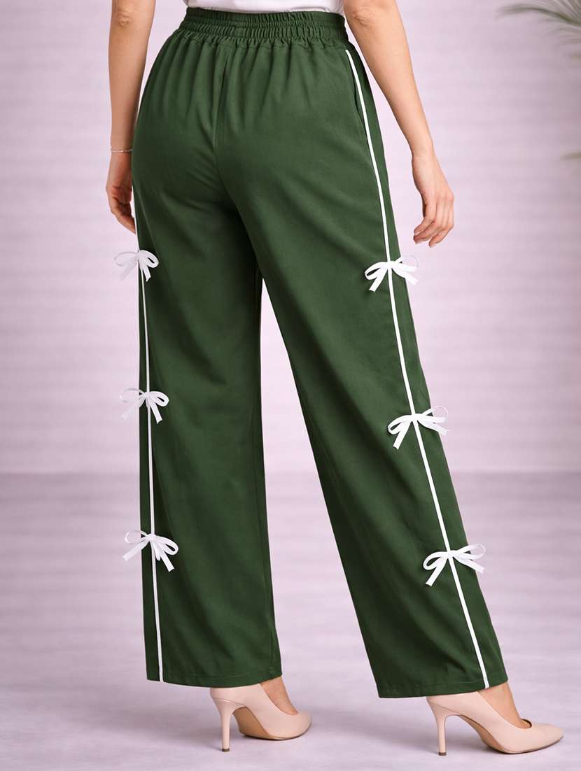 women  polyester regular track pant - 22463321 -  Standard Image - 3