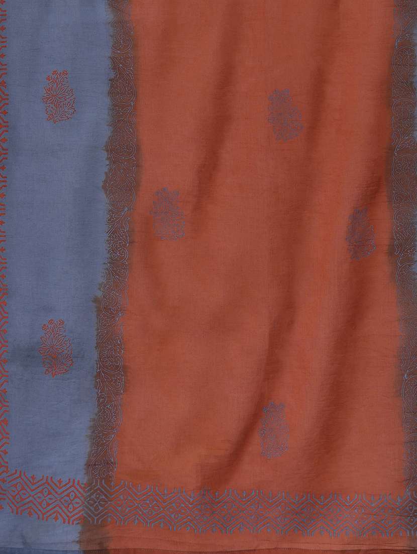 women rust kurta dupatta set - 22463502 -  Standard Image - 5