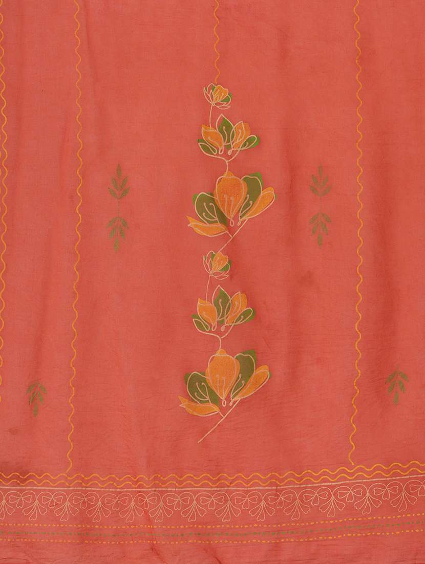 women orange kurta dupatta set - 22463505 -  Standard Image - 5