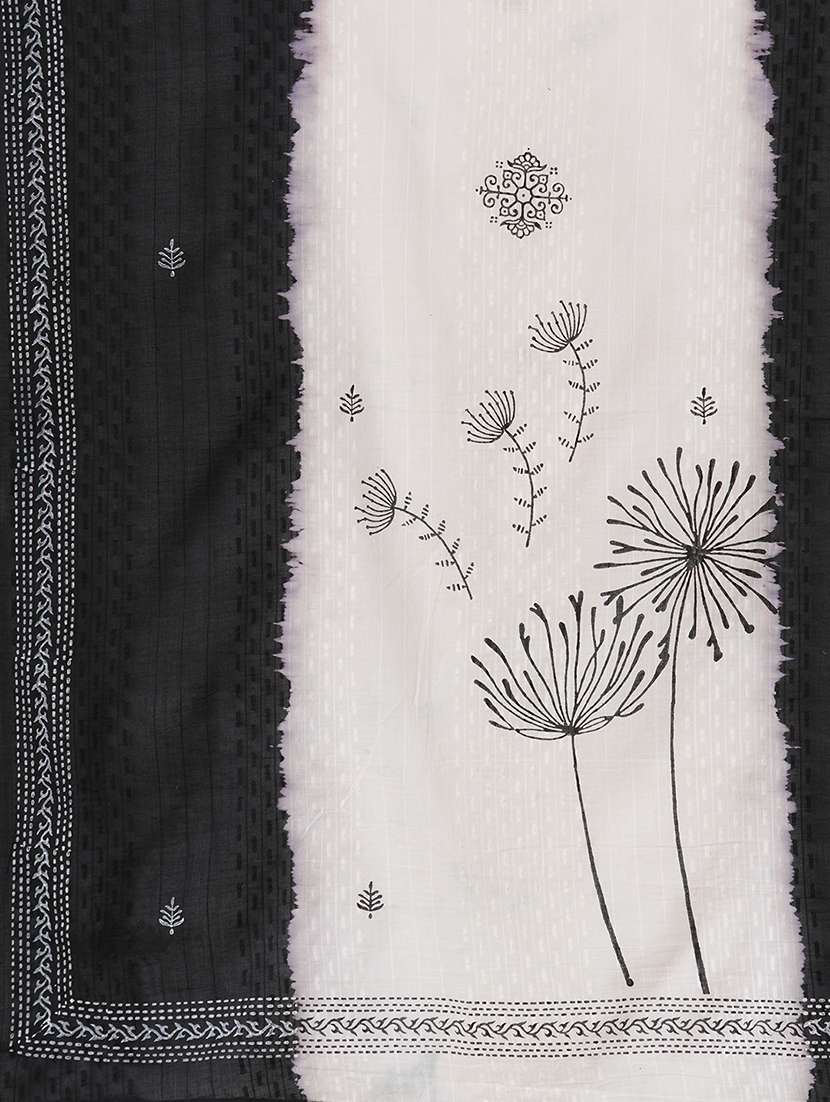  women black solids kurta dupatta set - 22463507 -  Standard Image - 5