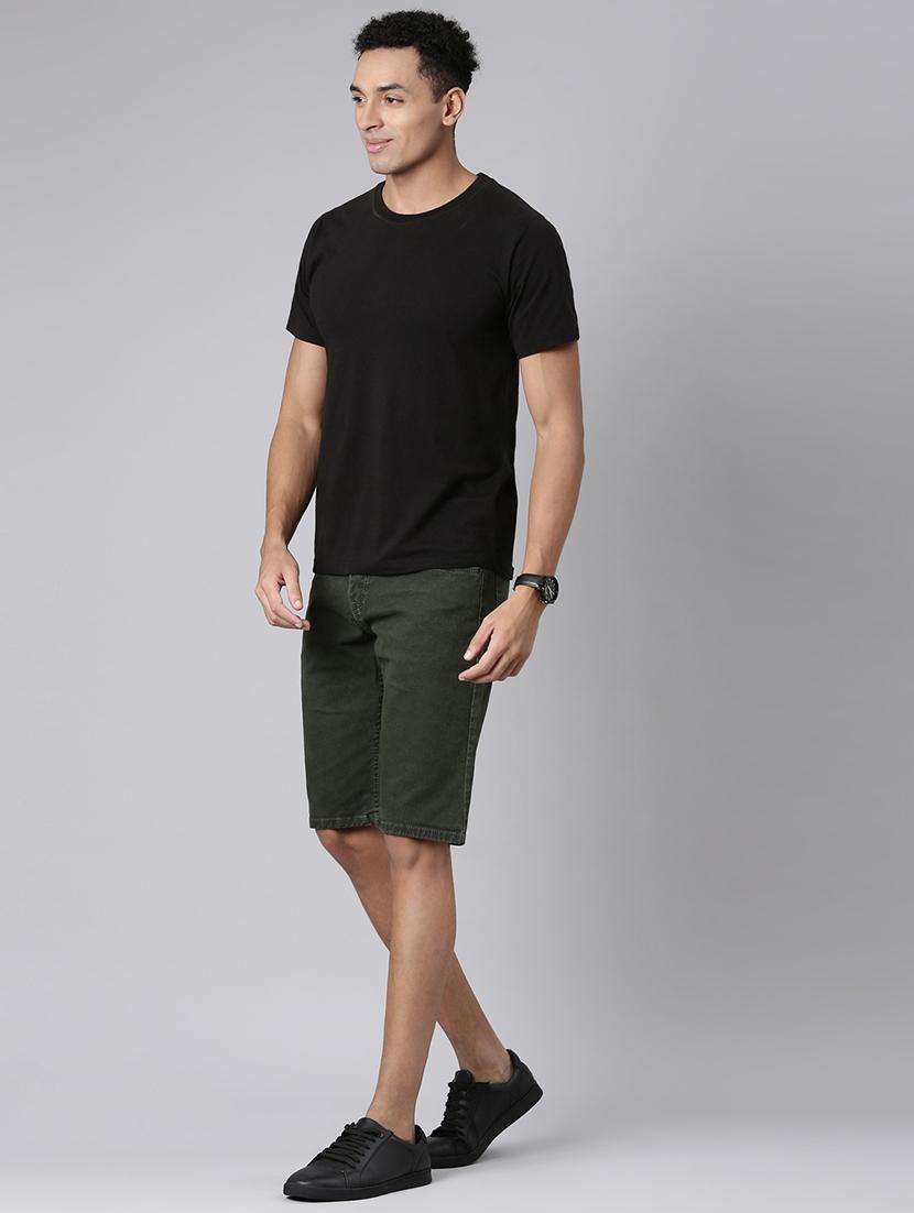 men black denim short - 22463565 -  Standard Image - 5