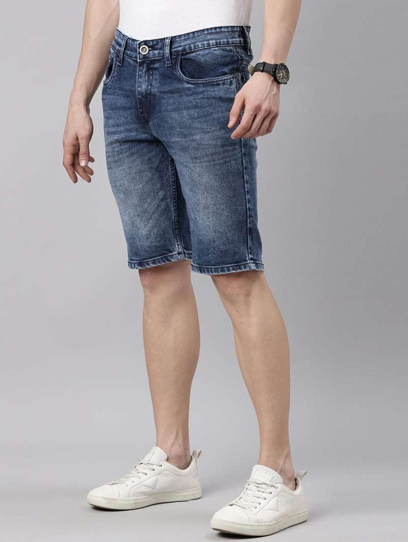slim fit denim shorts - 22463570 -  Standard Image - 3
