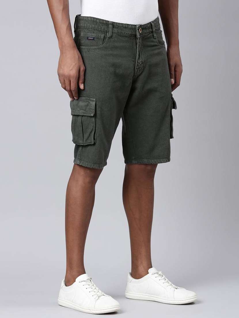 men grey denim shorts - 22463574 -  Standard Image - 3