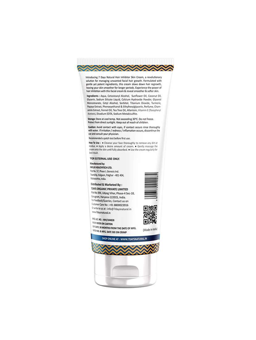 7 days natural hair inhibitor cream