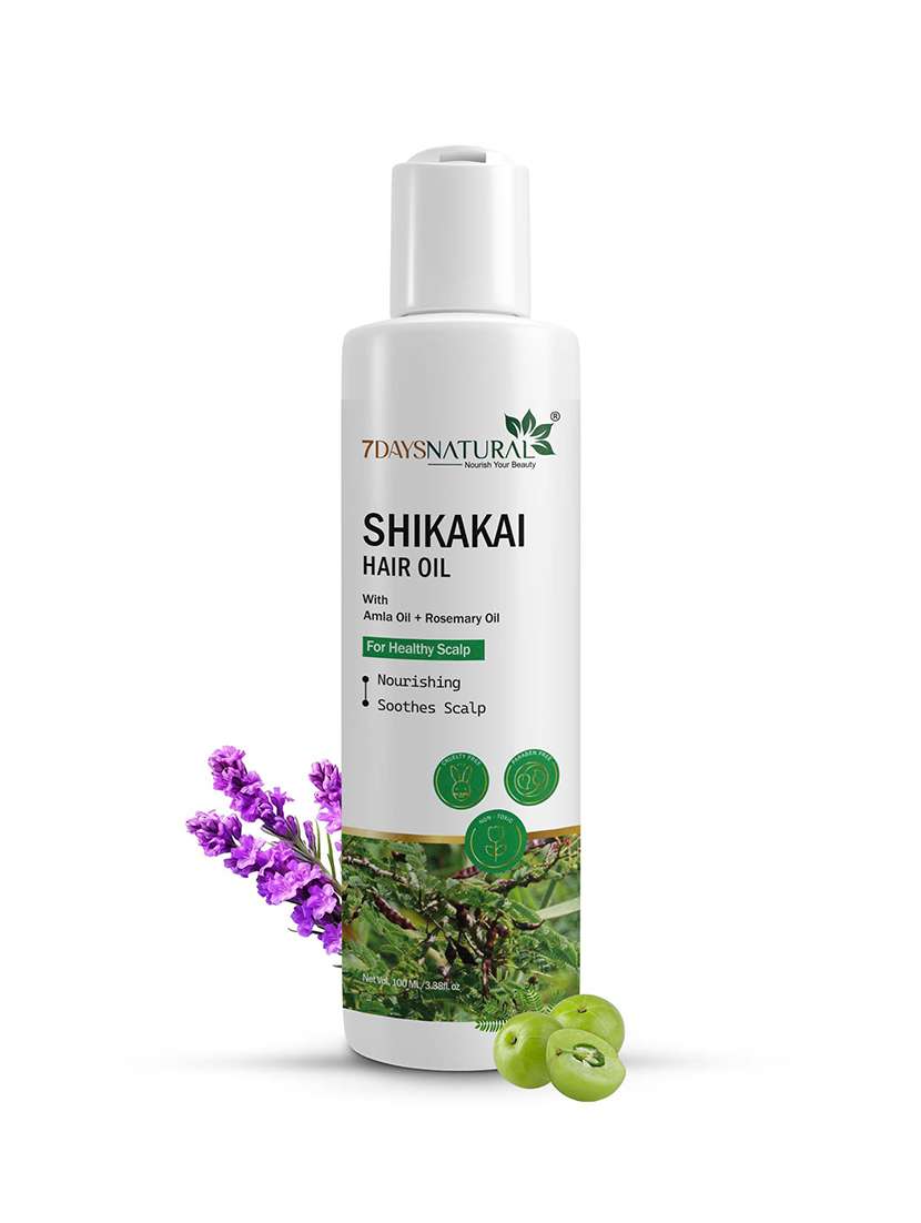 7daysnatural shikakai hair oil 100ml for men & women