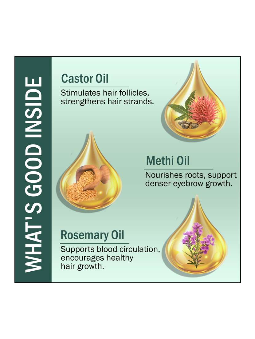 7daysnaturaleyebrow growth oil for women for fuller & thicker brows-30 ml - 22464822 -  Standard Image - 5