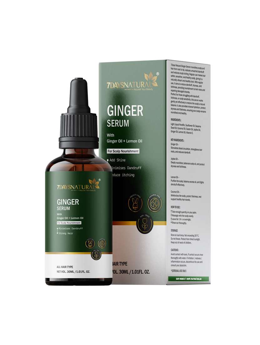 7daysnaturalfeel of nature ginger hair growth serum -30 ml