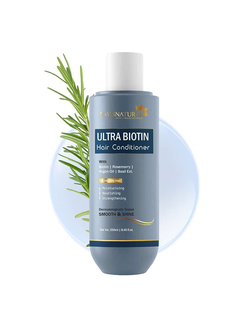 women solid nude 7daysnaturalultra biotin hair conditioner for women & men - 250ml