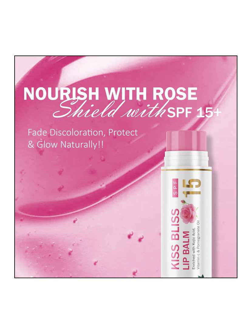 7daysnatural rose tinted vitamin c + kojic acid lip balm spf 15  for soft, pink lips - 22464850 -  Standard Image - 3