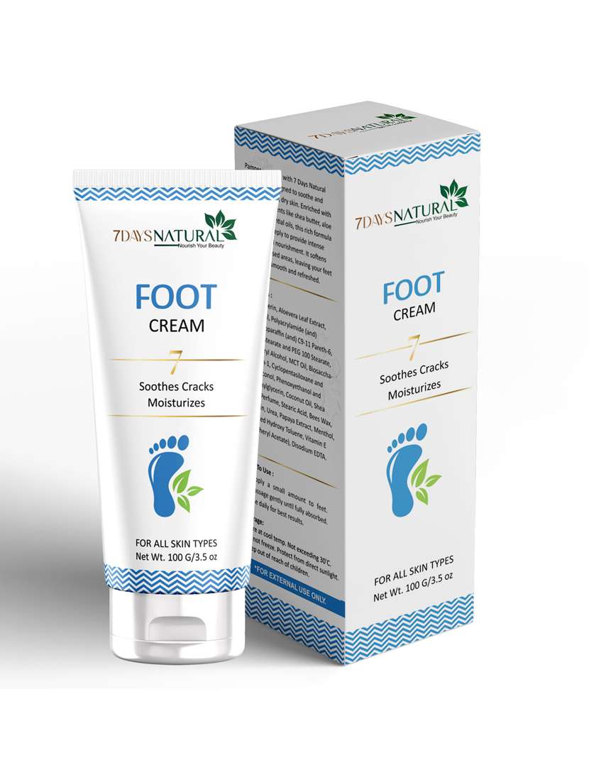 7daysnaturals advanced cracked heel repair & smooth foot cream- 100 ml