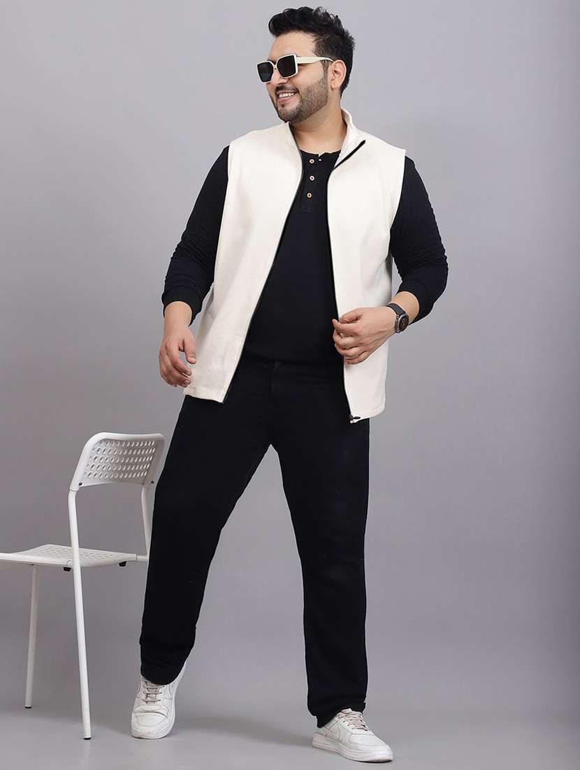 men cotton blend casual jacket - 22464878 -  Standard Image - 3