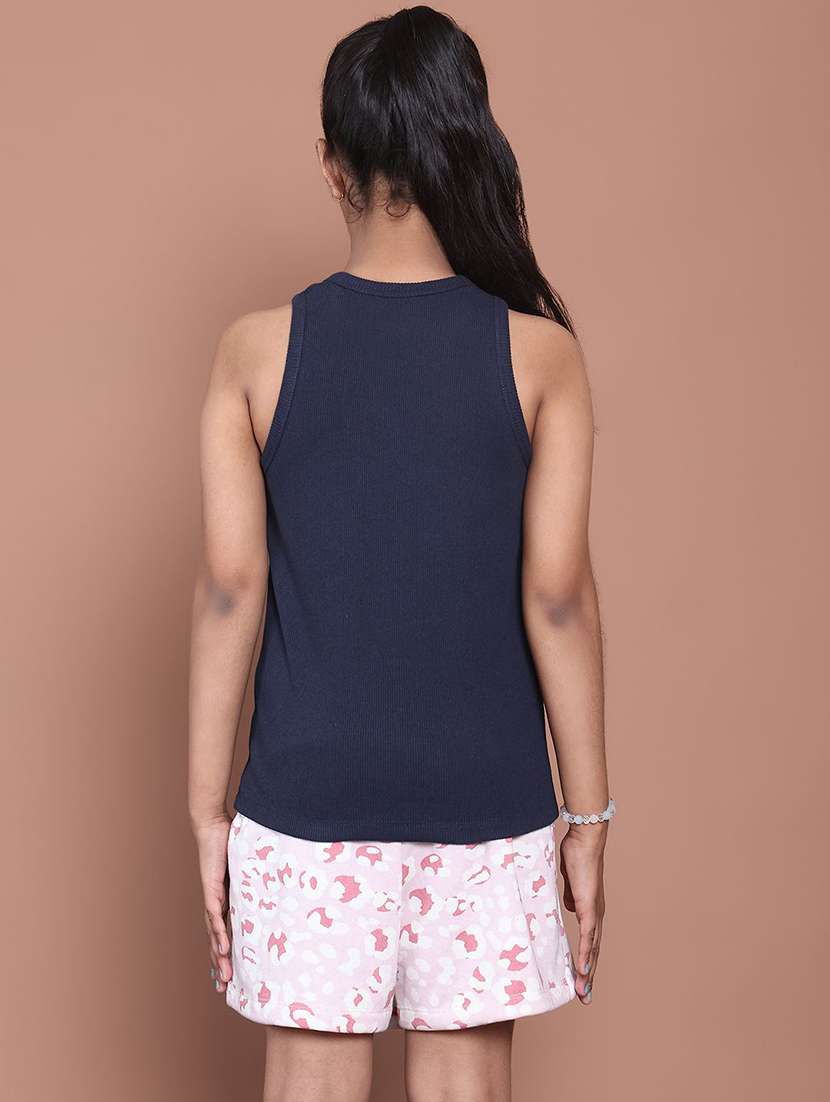girl blue cotton tank top - 22464947 -  Standard Image - 3