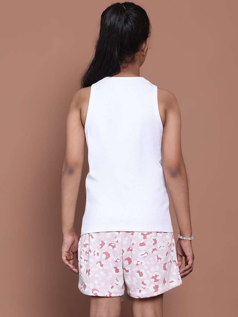 girl white cotton tank top - 22464958 -  Standard Image - 3
