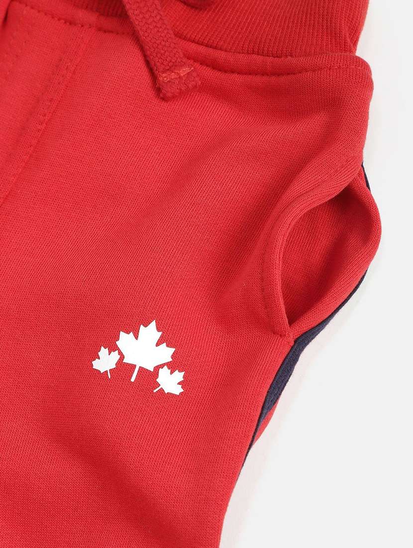 girl red cotton printed jogger - 22465049 -  Standard Image - 3