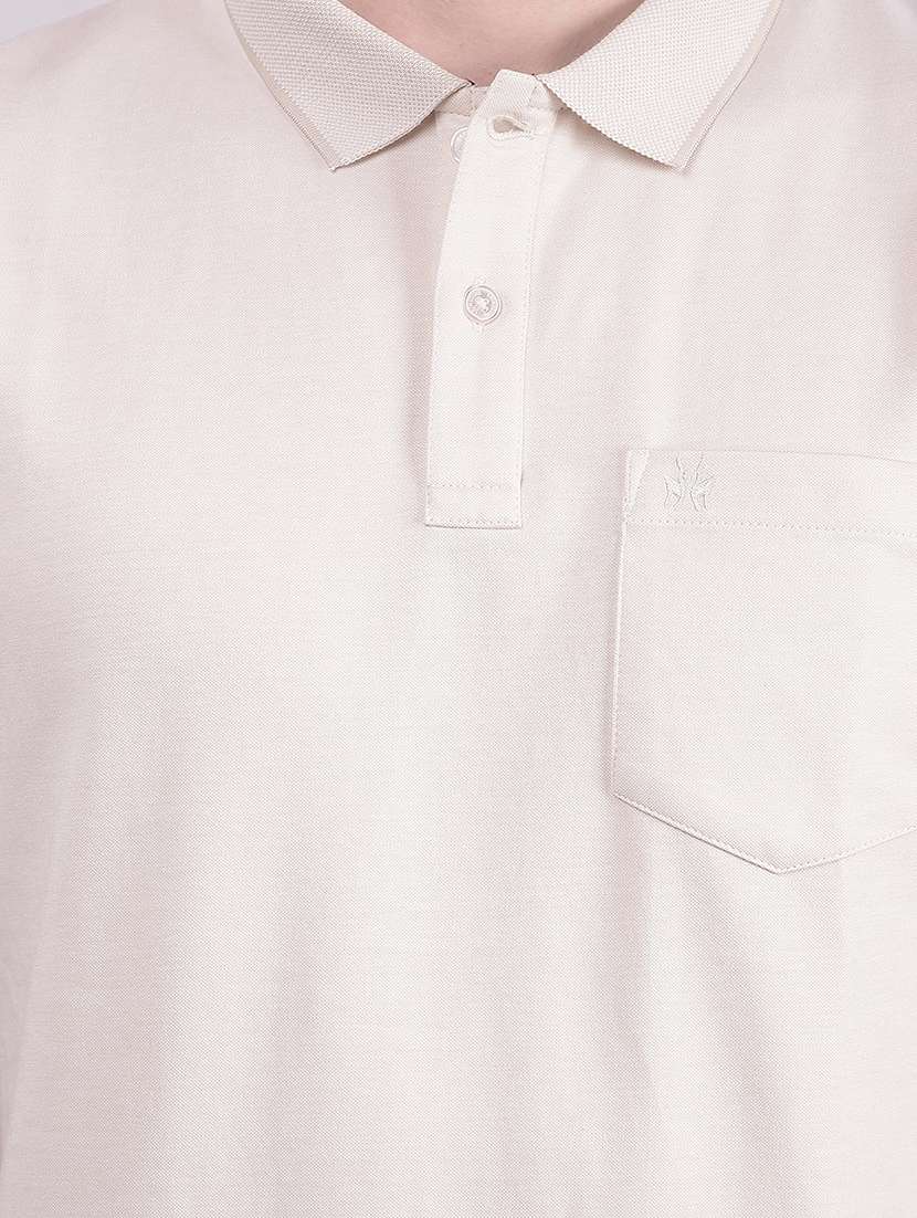 men solid short sleeve regular fit polo t-shirt - 22465256 -  Standard Image - 5