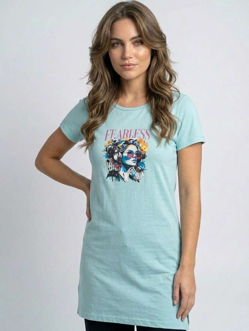 women pack of 2 printed short sleeve loungwear t-shirt - 22465352 -  Standard Image - 3