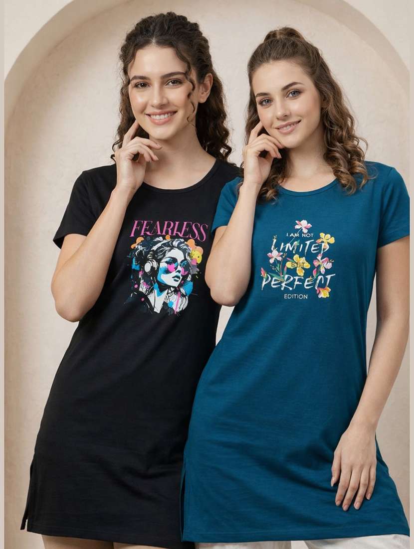 women pack of 2 short sleeve t-shirt