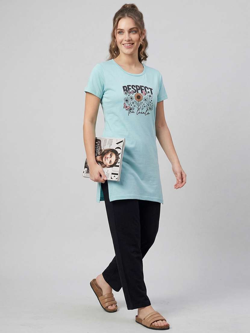 women pack of 2 printed combo t-shirt - 22465878 -  Standard Image - 5