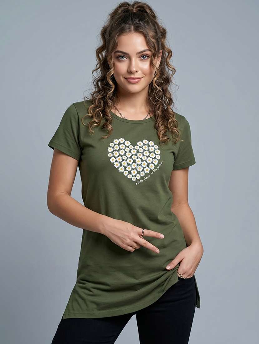 women pack of 2 printed combo t-shirt - 22465900 -  Standard Image - 3