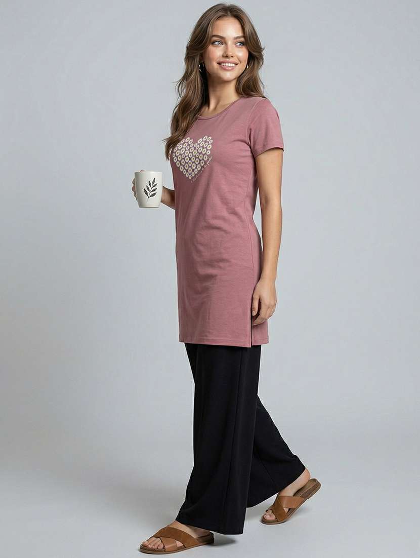 women pack of 2 printed combo t-shirt - 22465903 -  Standard Image - 5