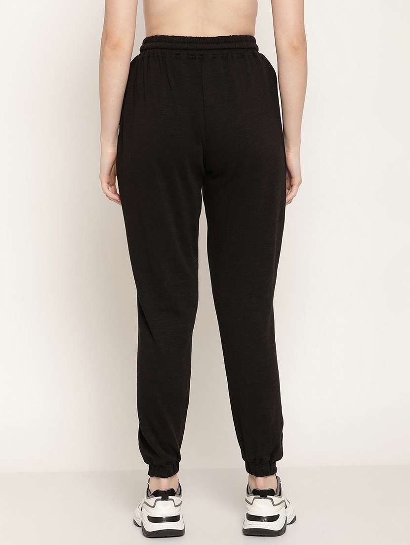  women solid track jogger  - 22466129 -  Standard Image - 3