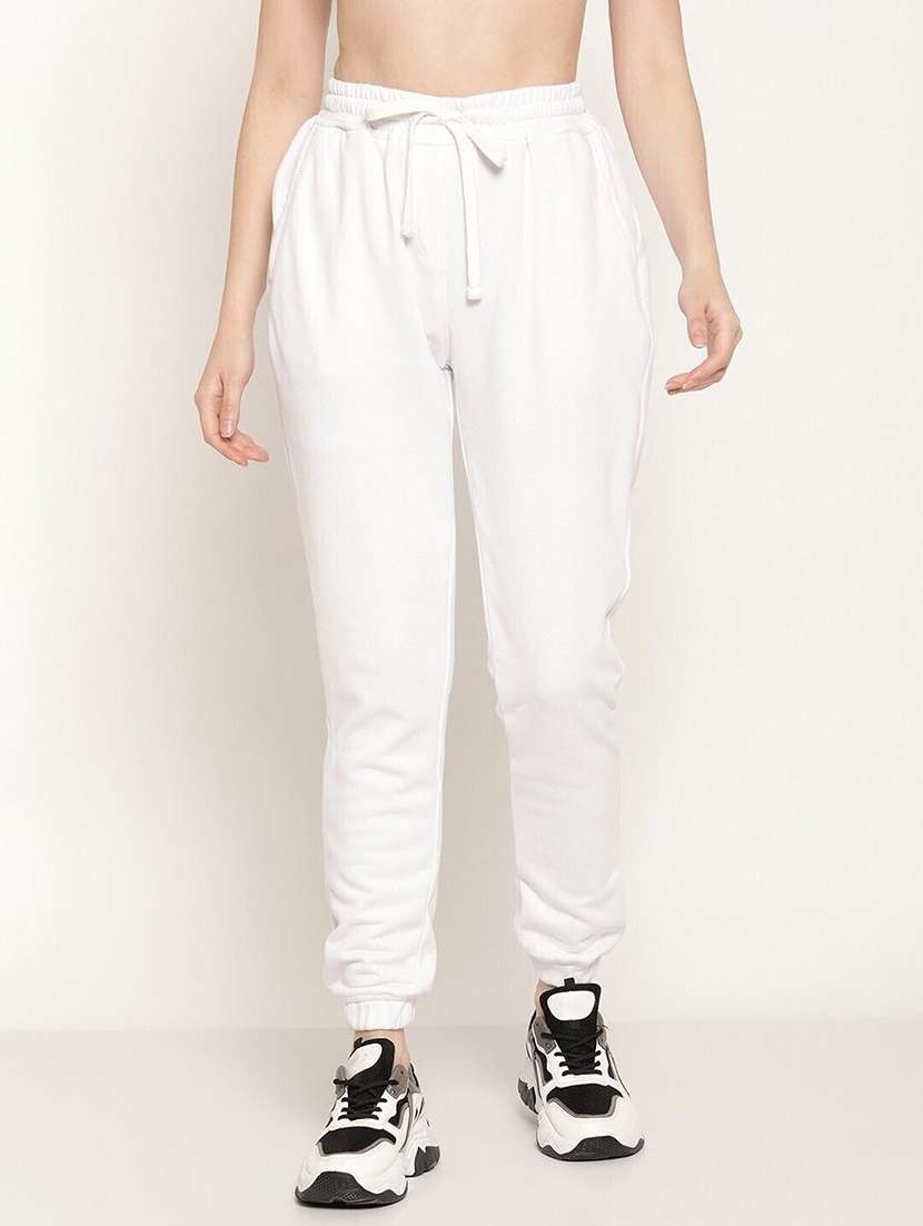 women white cotton track pant
