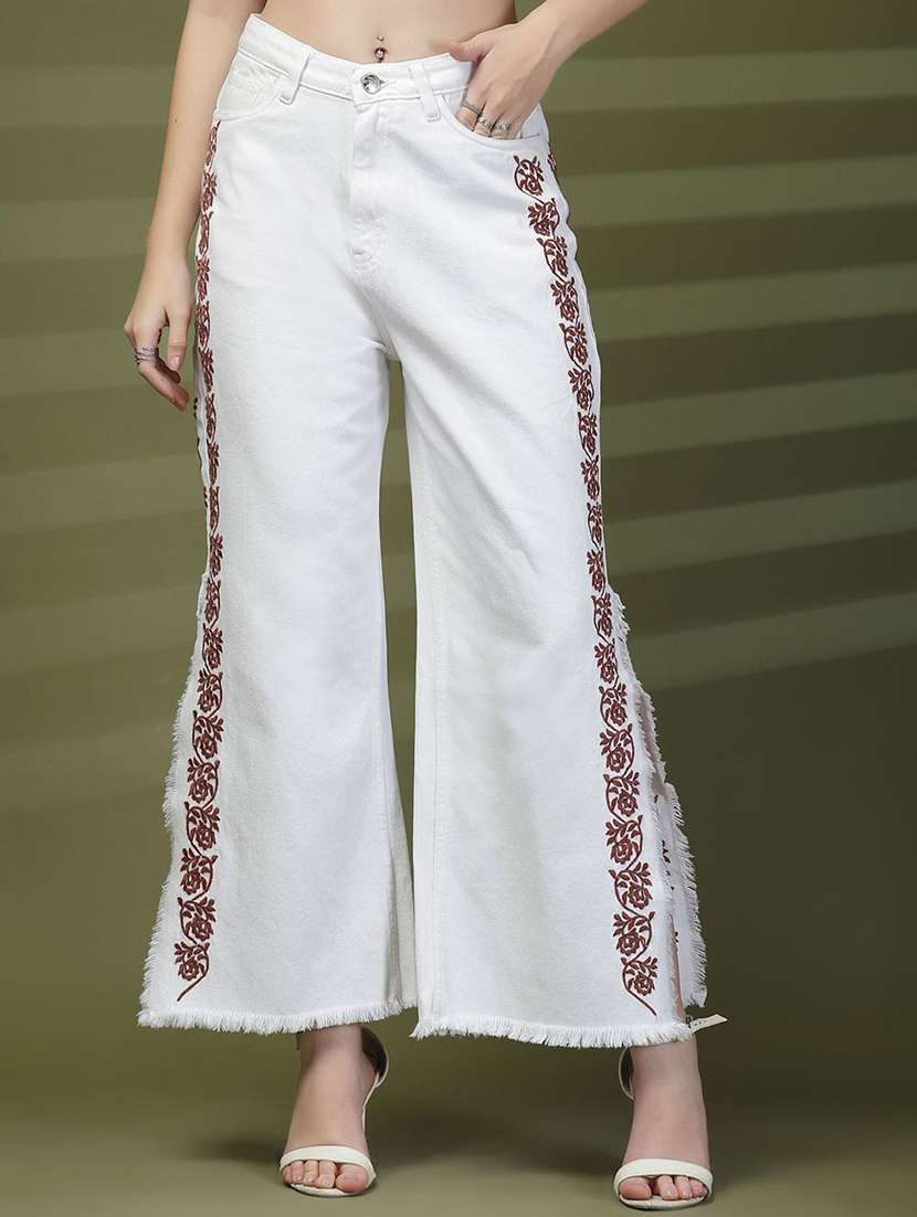 women white cotton jean