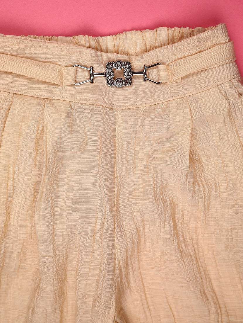 girls embroidered long sleeves shirt and trouser co-ord set - 22468597 -  Standard Image - 5