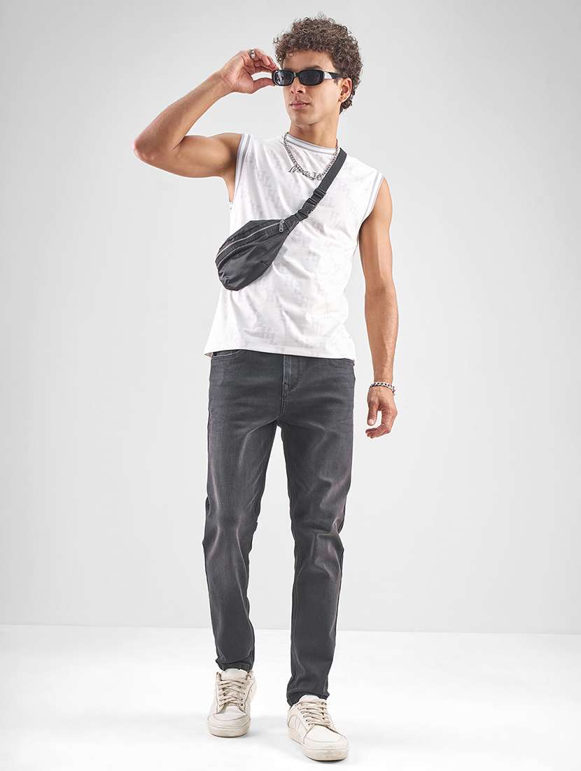 men black cotton jeans - 22469139 -  Standard Image - 5