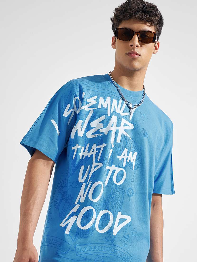 men printed short sleeve t-shirt