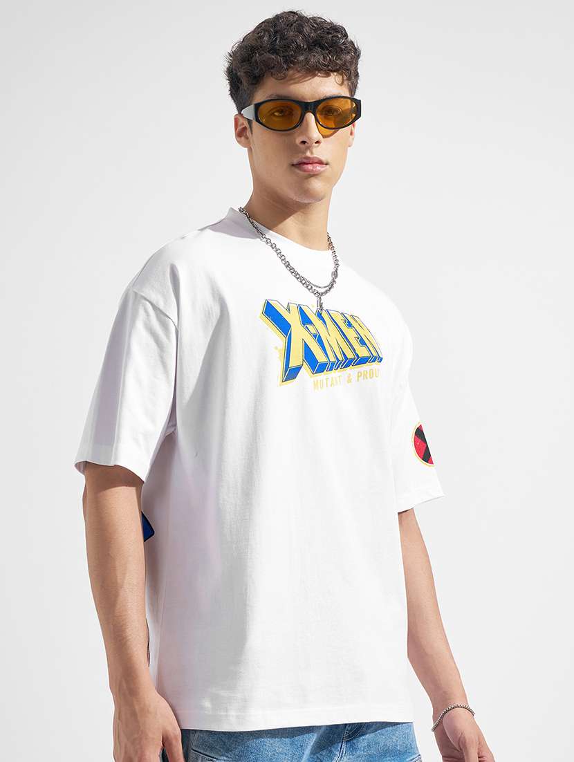 men white cotton plain t-shirt - 22469302 -  Standard Image - 3