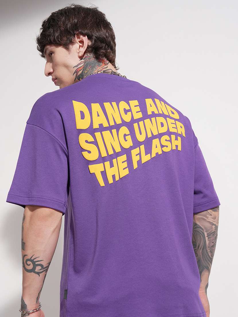 men printed short sleeve t-shirt