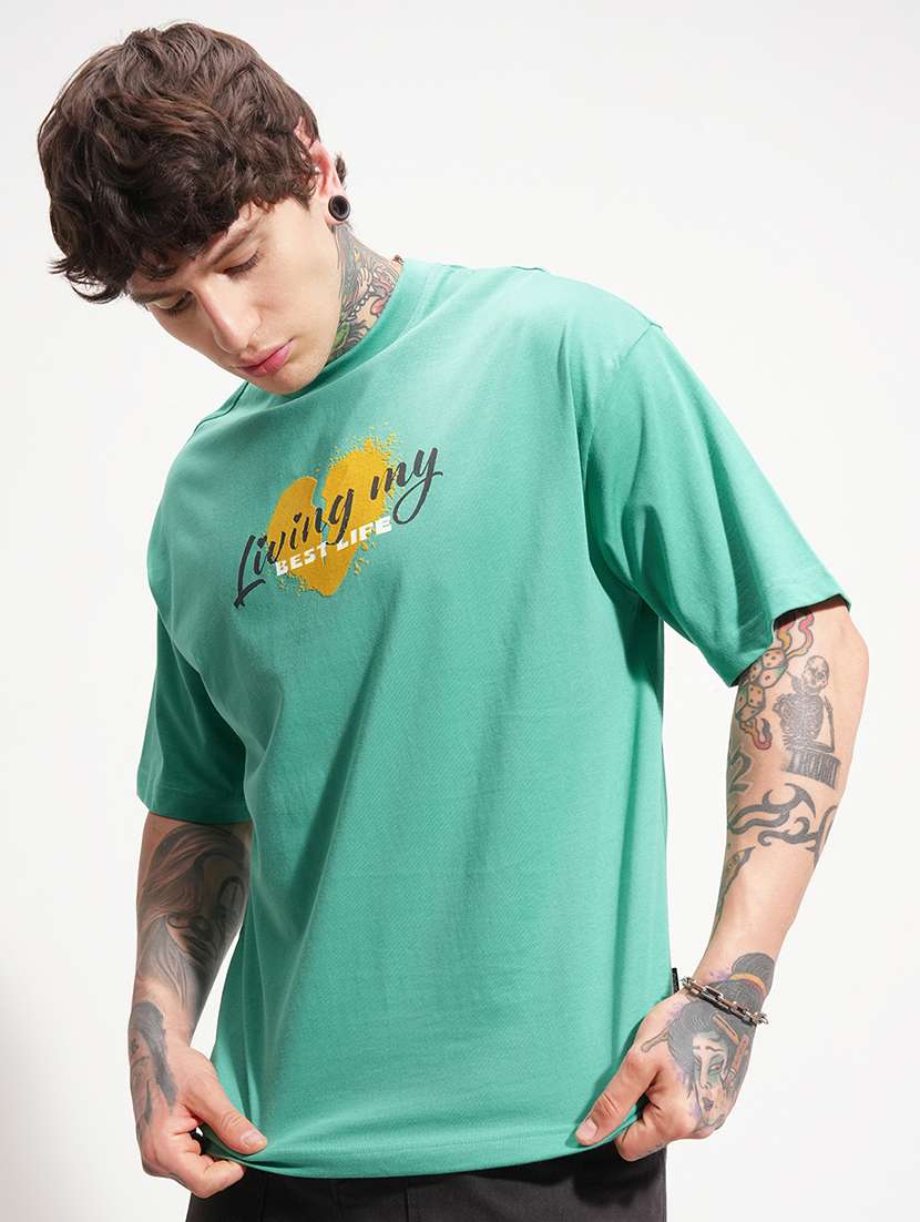men printed short sleeve t-shirt - 22469351 -  Standard Image - 3