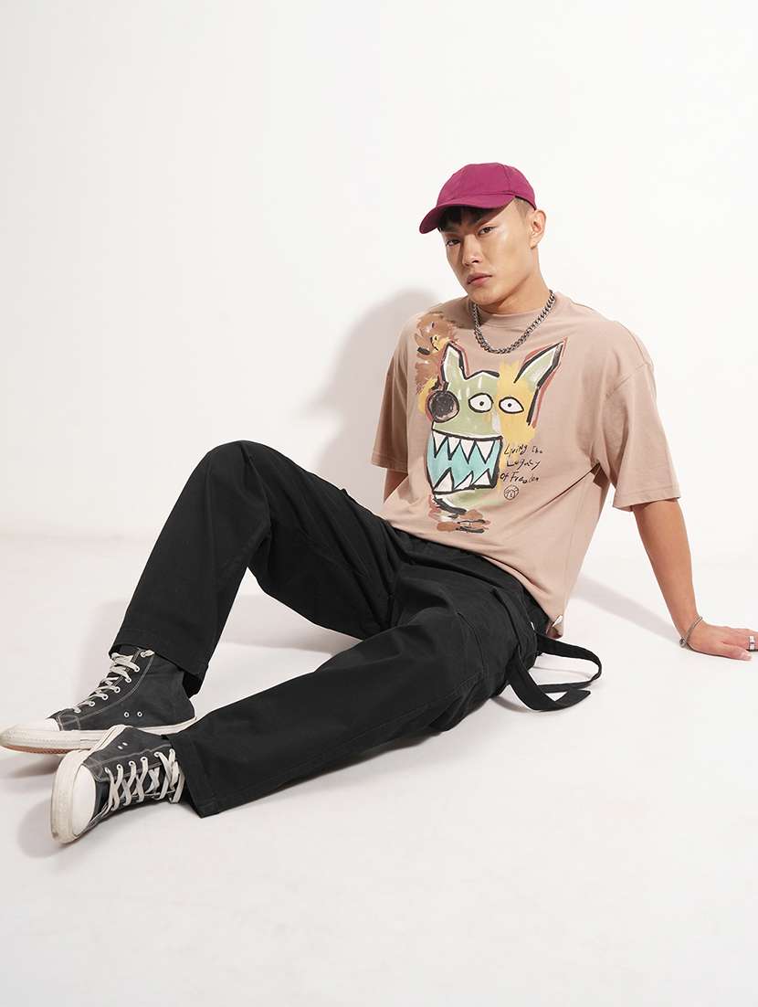 men printed short sleeve t-shirt - 22469356 -  Standard Image - 5