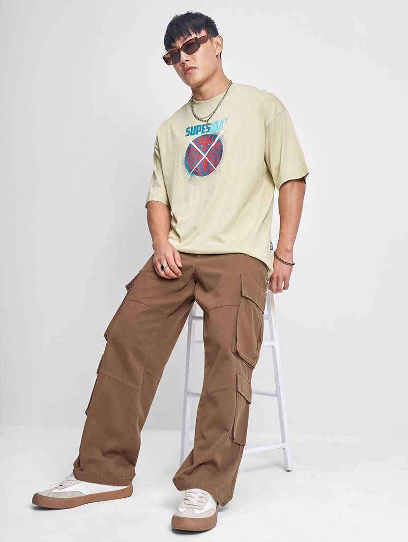 men printed short sleeve t-shirt - 22469387 -  Standard Image - 5