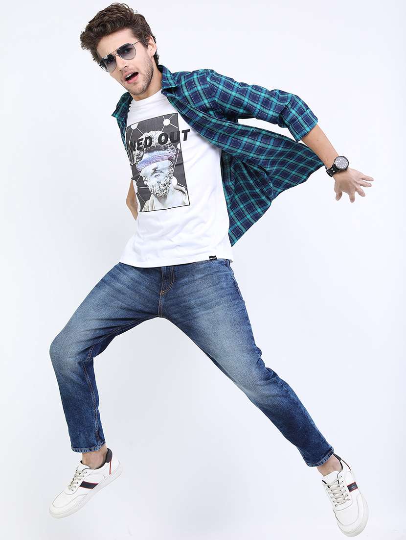 men printed short sleeve t-shirt - 22469429 -  Standard Image - 5