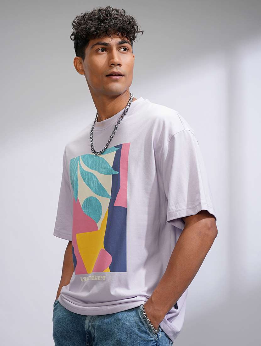 men printed short sleeve t-shirt - 22469438 -  Standard Image - 3