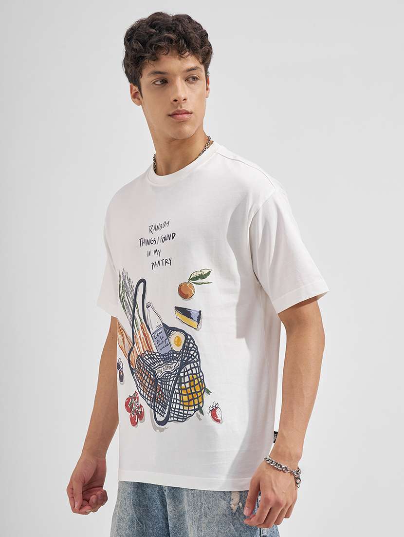 men printed short sleeve t-shirt - 22469439 -  Standard Image - 3