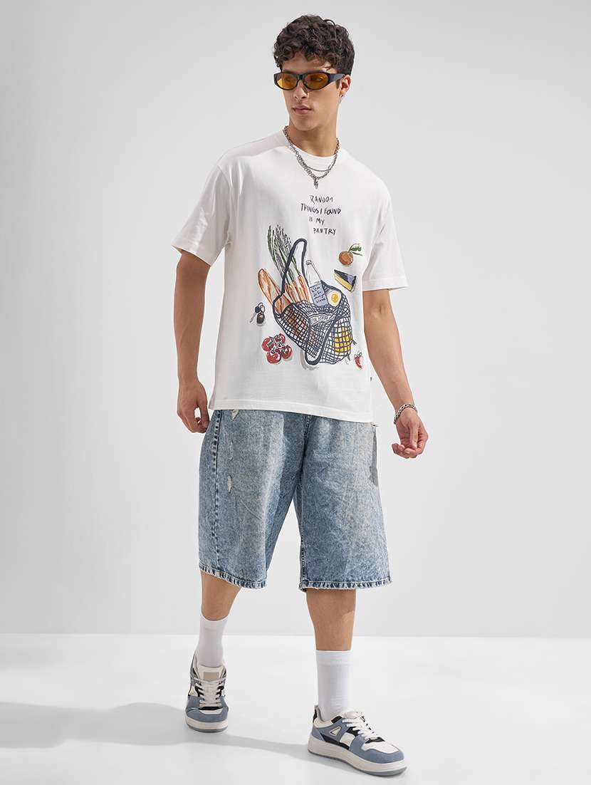 men printed short sleeve t-shirt - 22469439 -  Standard Image - 5