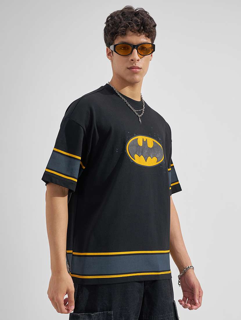 men black cotton plain t-shirt - 22469441 -  Standard Image - 3