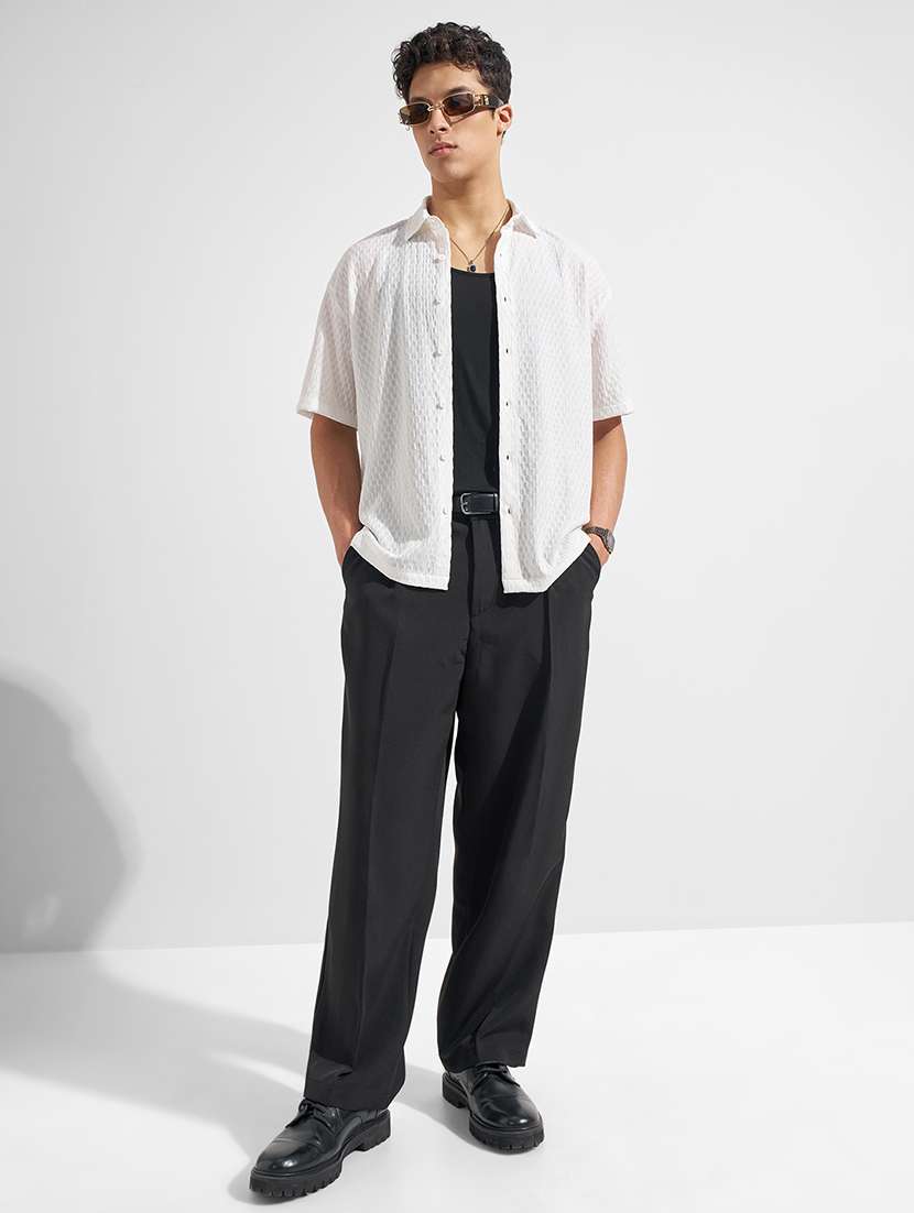 men collared short sleeve casual shirt - 22469686 -  Standard Image - 5