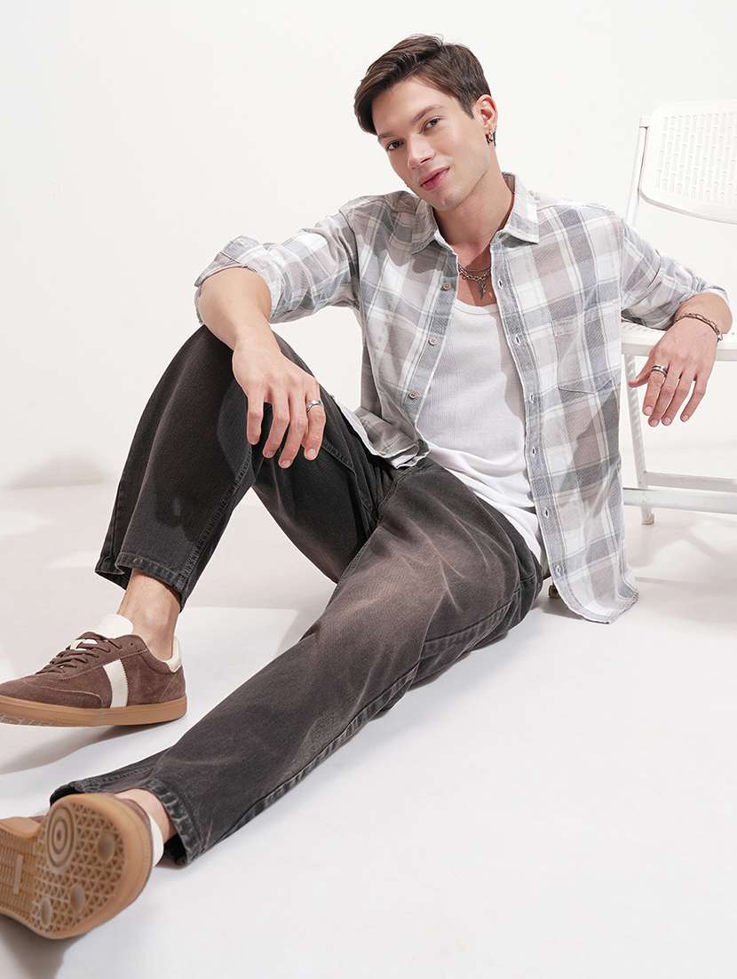 White Cotton Casual Shirt - 22469850 -  Standard Image - 5