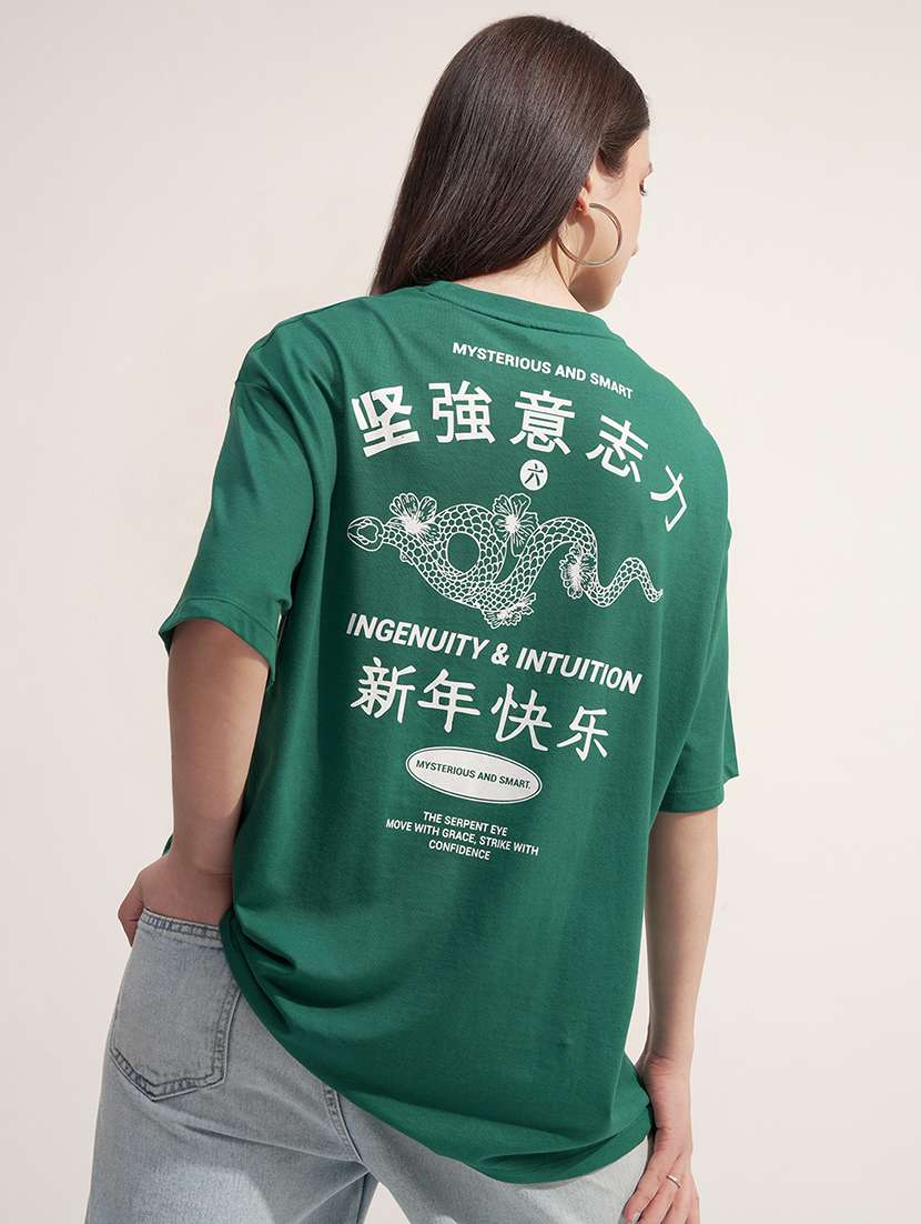 women printed short sleeve t-shirt