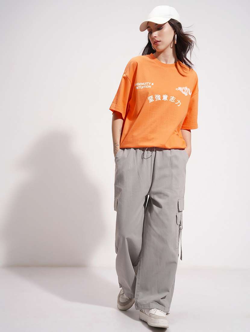 women printed short sleeve t-shirt - 22471116 -  Standard Image - 5