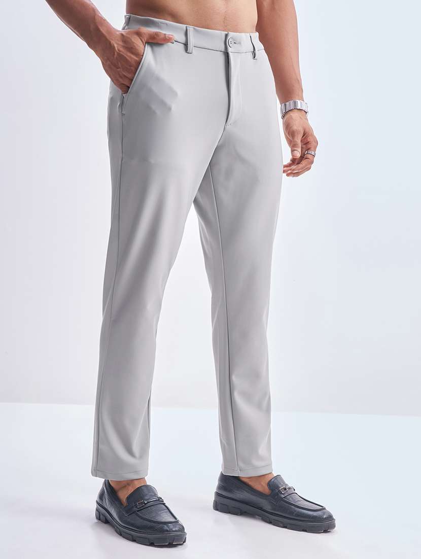 Men Nylon Chinos Casual Trouser - 22471313 -  Standard Image - 3