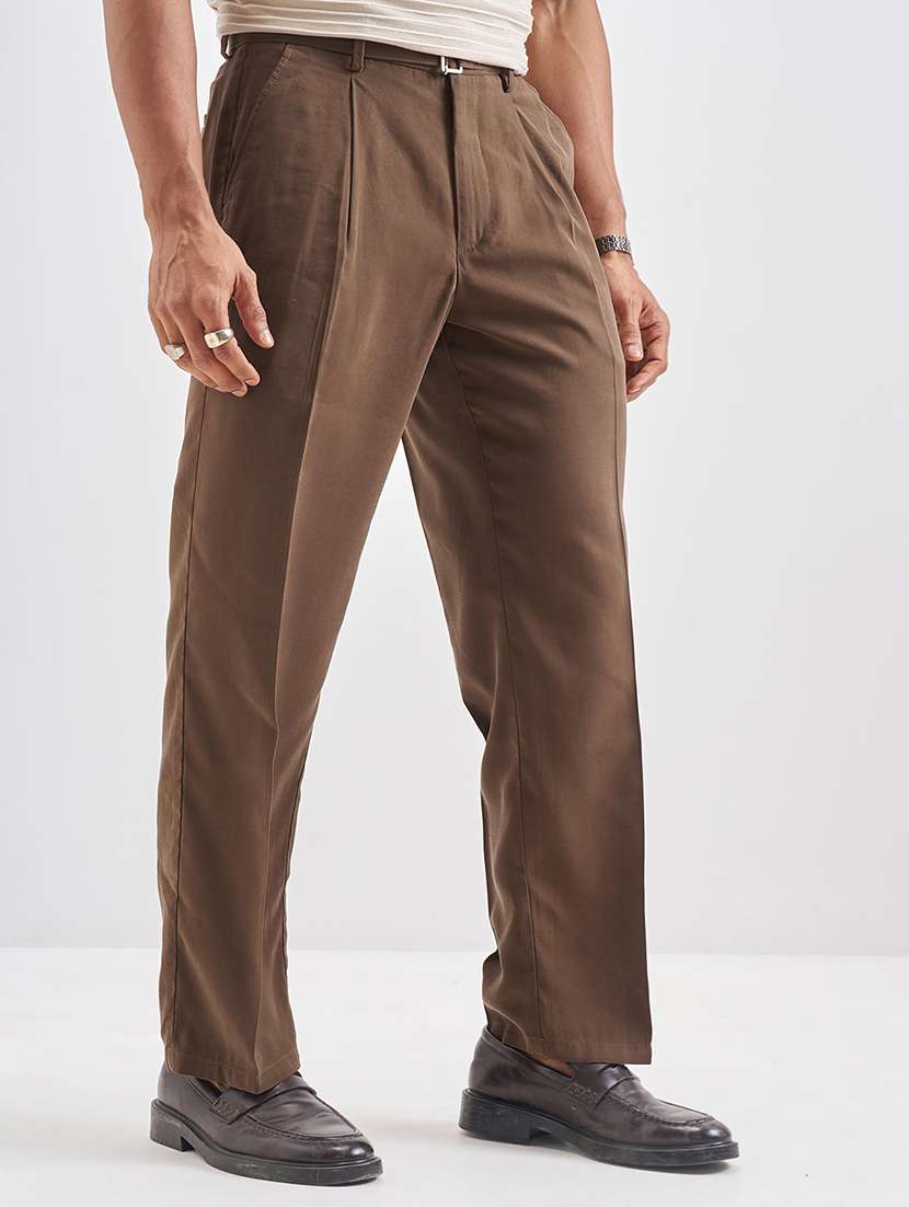 men viscose chinos casual trouser - 22471321 -  Standard Image - 3