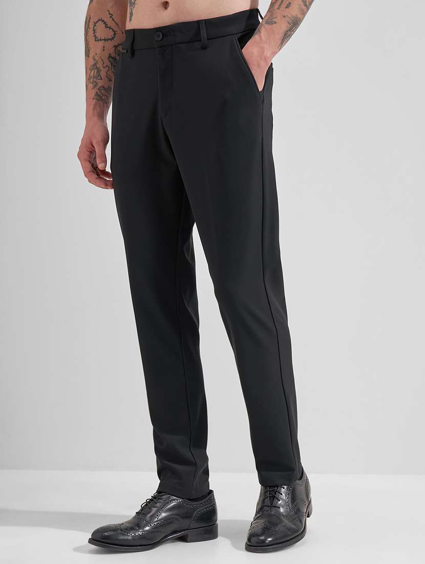 men nylon chinos casual trouser - 22471328 -  Standard Image - 3