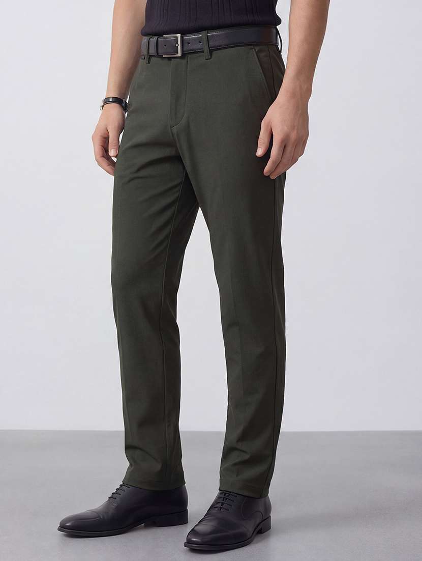 men nylon chinos casual trouser - 22471331 -  Standard Image - 3
